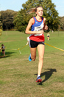 Abbie Hetherington (Carlisle and Aspatria AC), under-17 girls, Northern Cross Country Relay, Graves Park, Sheffield